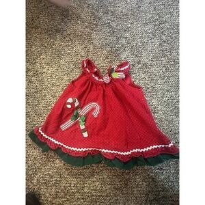 Vintage Christmas‎ dress, infant 9mo.